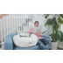 Armarkat Ultra-Thick & Soft Plush White Cuddler Pet Bed video thumbnail 6