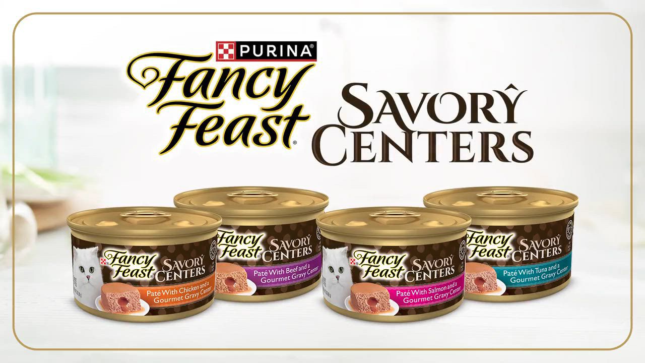 Fancy Feast Savory Centers - Pate, Beef