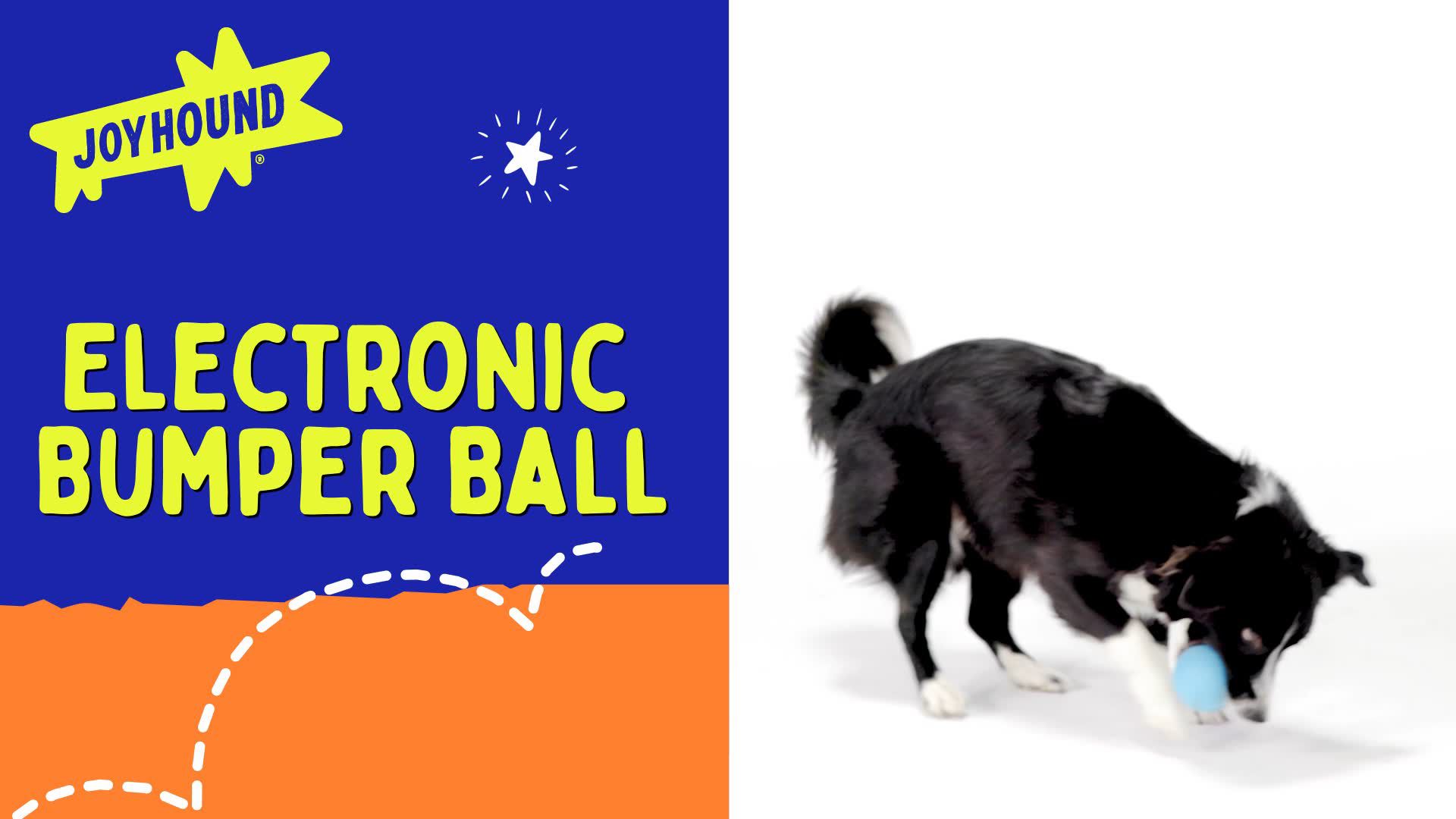 Joyhound Electronic Bouncing Ball Dog Toy