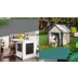 New Age Pet®® ECOFLEX® Barn Door End Table Dog Crate, Grey & White video thumbnail 8