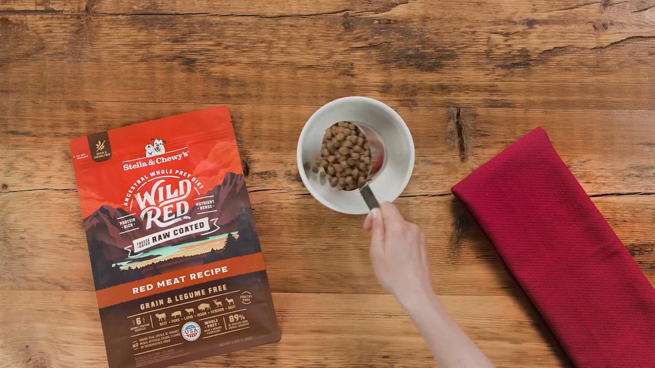 Stella & Chewy's Wild Red Grain Free Adult Dry Dog Food - Freeze