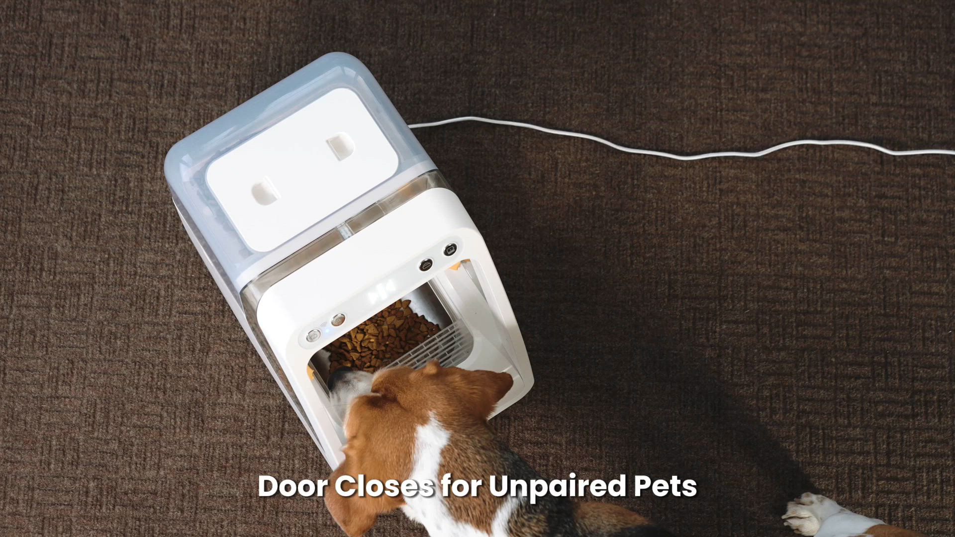 PawsPik Dog & Cat Automatic Microchip RFID Feeder, 16-cup