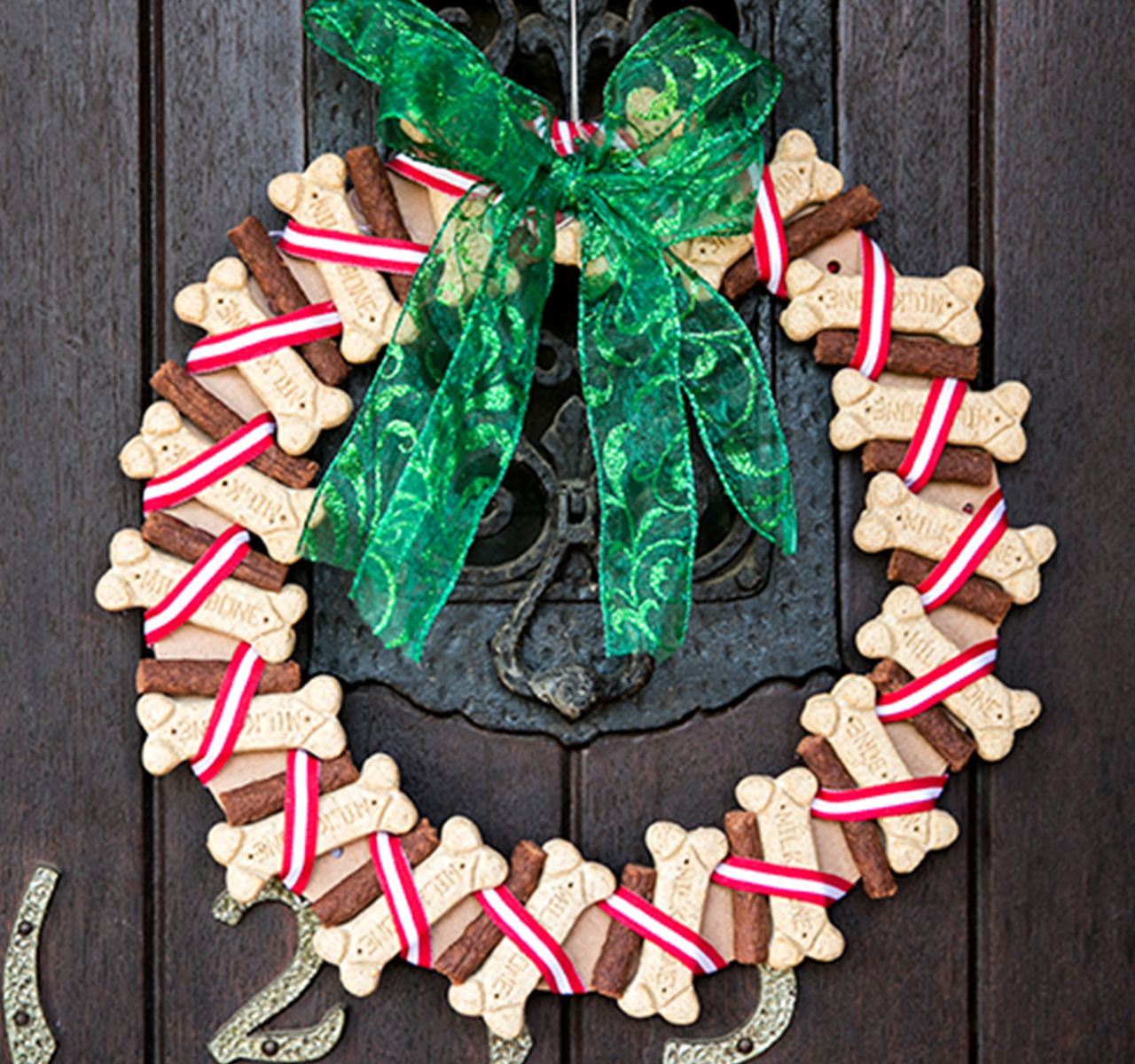 Dog Treat Wreath