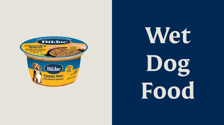 Wet dog food