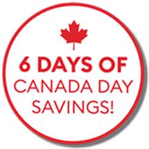 canada day savings event 