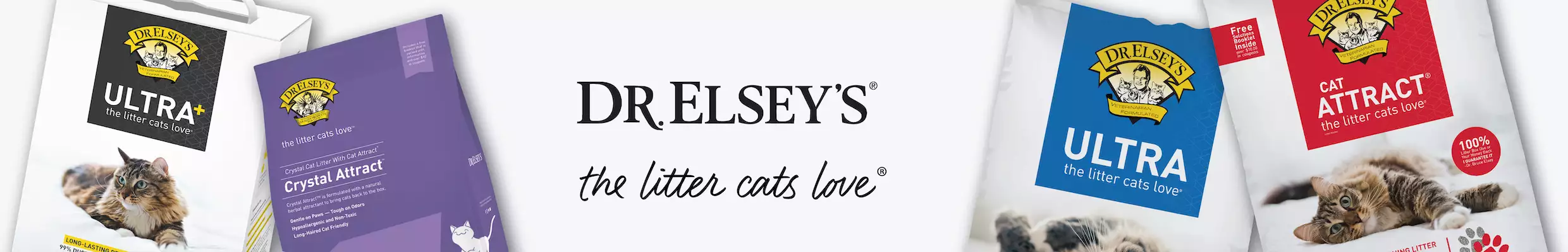 Dr Elseys - the litter cats love 