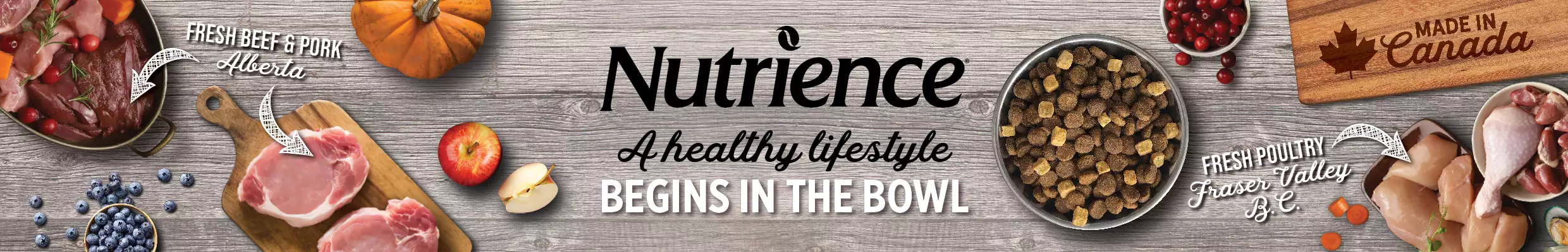 Nutrience Brand shop banner