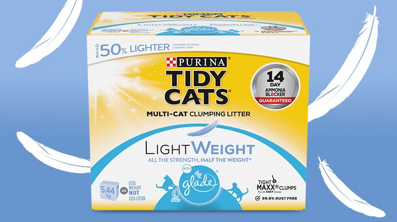 Tidy cats glade cat litter