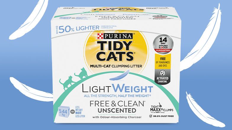 Tidy cats unscented cat litter