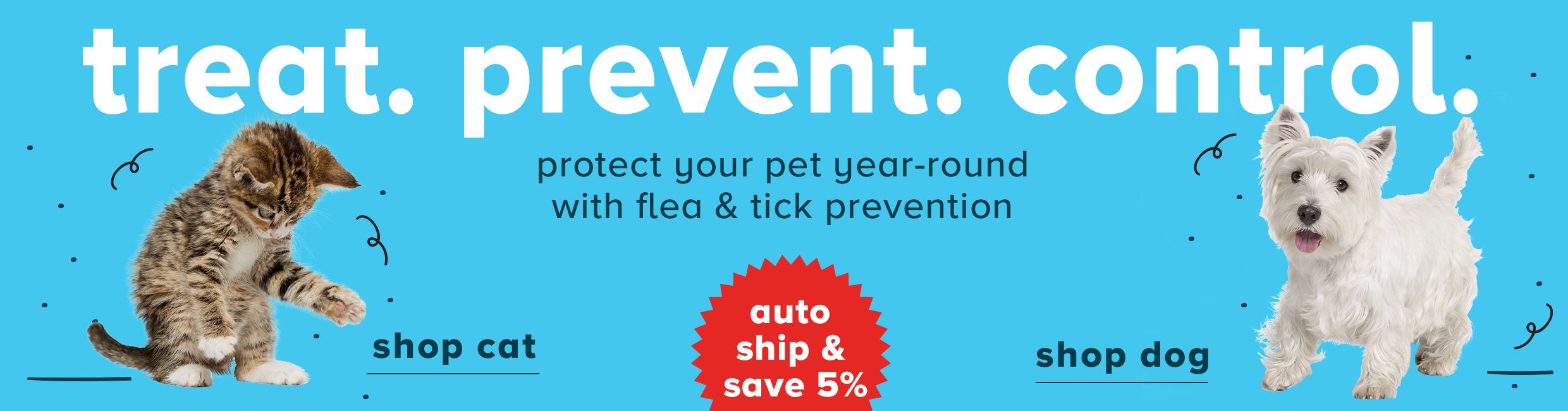 Protect your pet year-round with flea & tick prevention