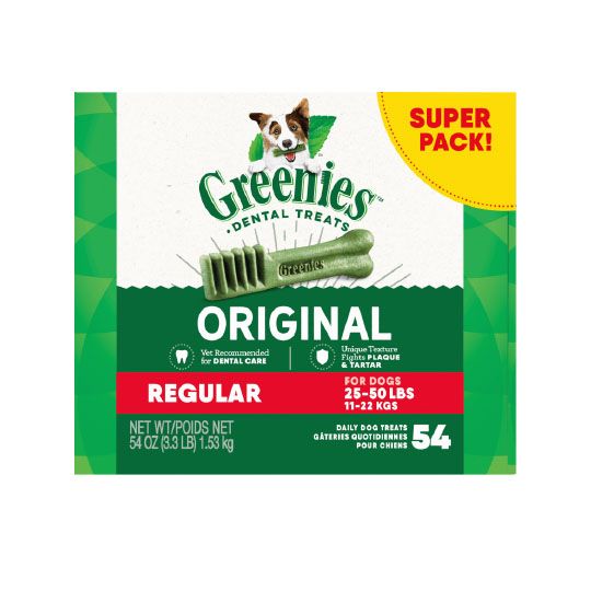 greenies original dental dog treats