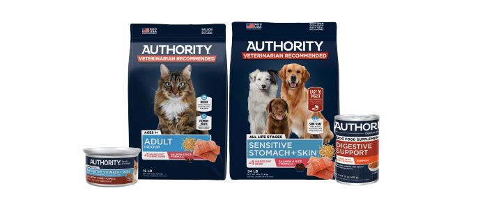 Authority dog and cat food