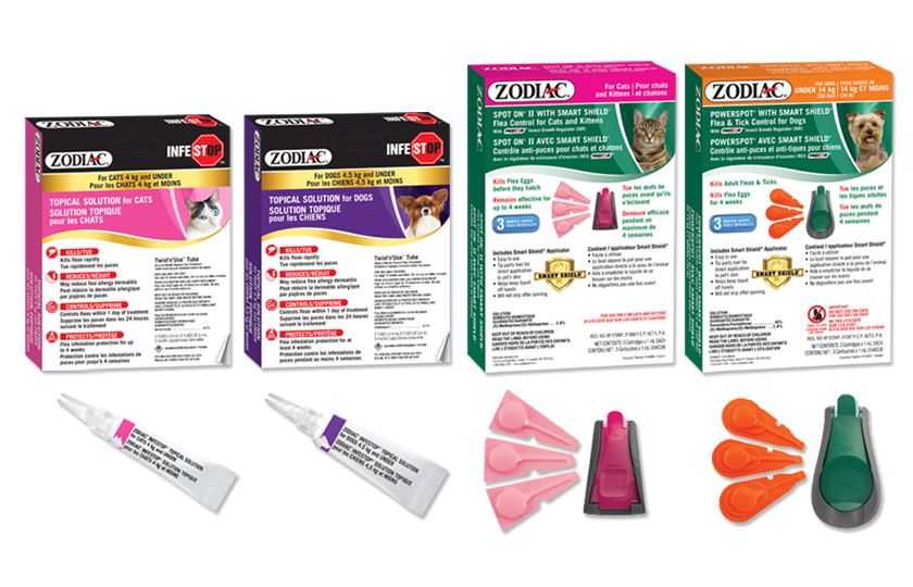 Zodiac spot on clearance flea and tick control