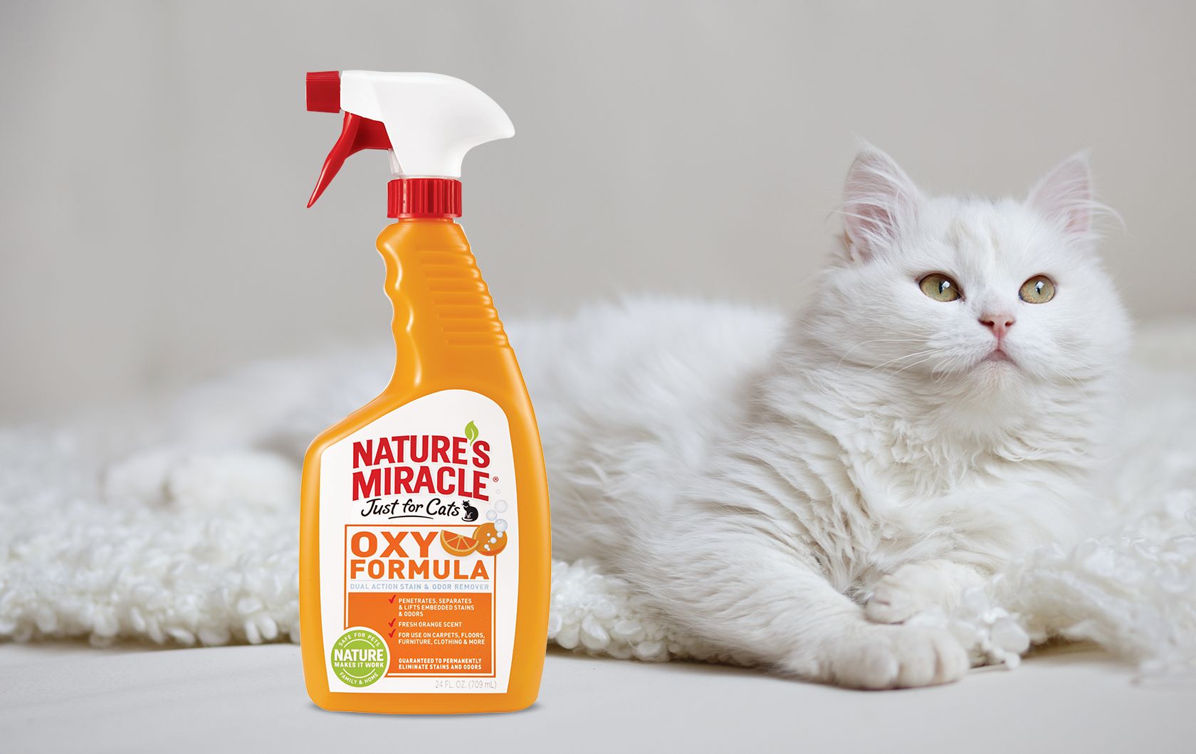 Nature's miracle just outlet for cats oxy formula