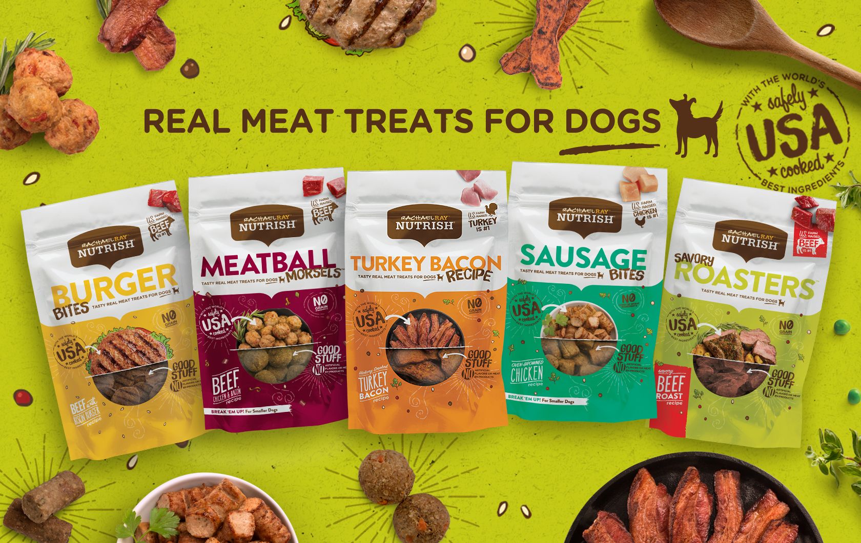 are rachael ray dog treats made in usa