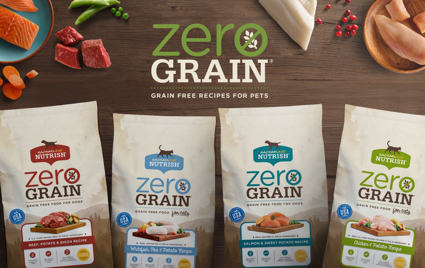 rachael ray nutrish zero grain natural dry dog food