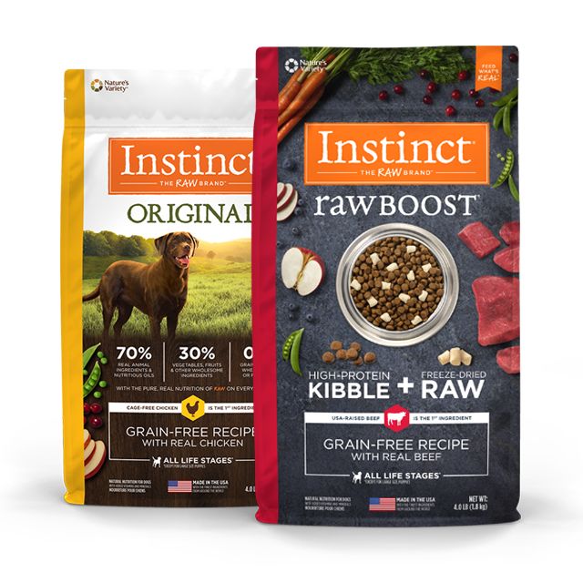 instinct dog food