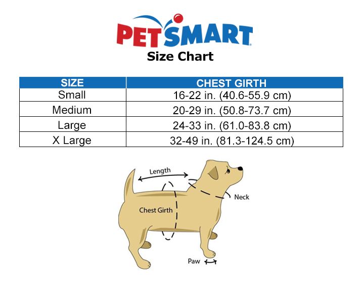 Kong Dog Harness Size Chart