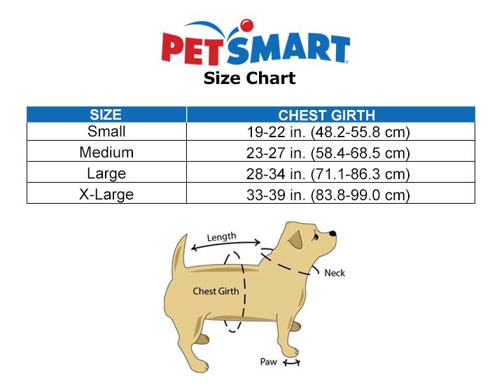 dog harness sizing