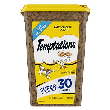 Temptations cat store treats on sale