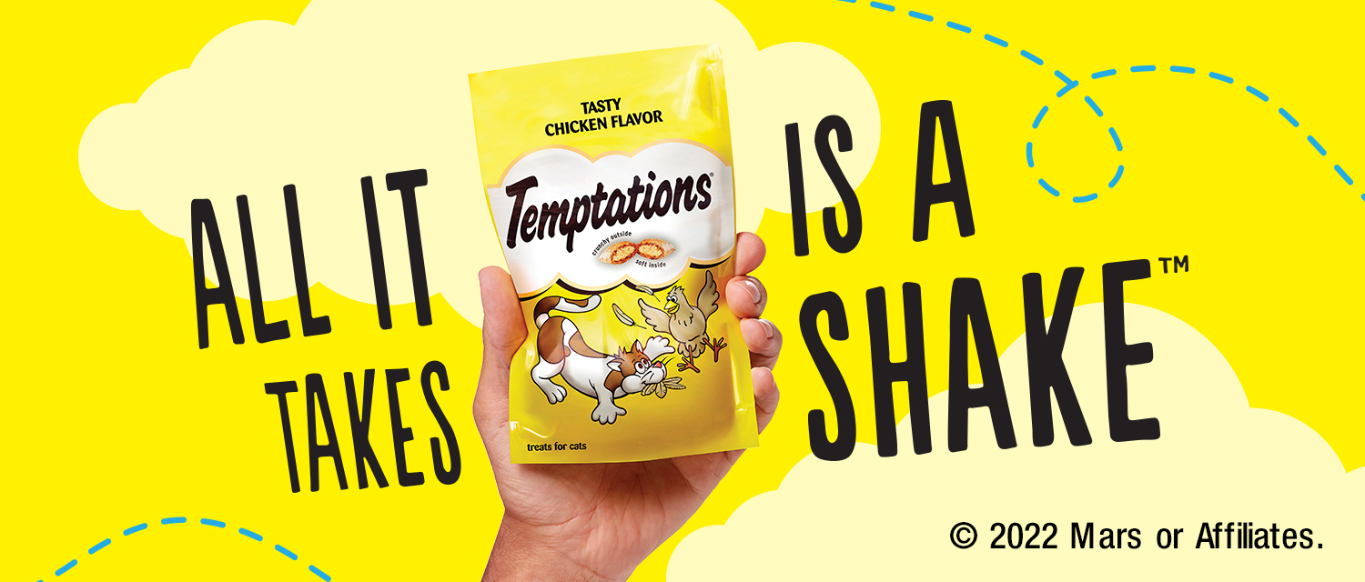 Temptations: All It Takes is a Shake Cat with Treats