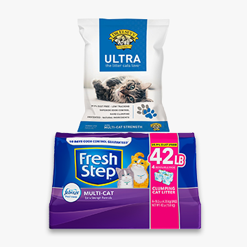 Dr. Elsey and Fresh Step cat litter