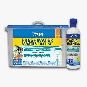 API® Freshwater Aquarium Master Test Kit and Aqua Essential.