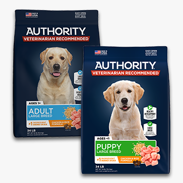 Authority dog food