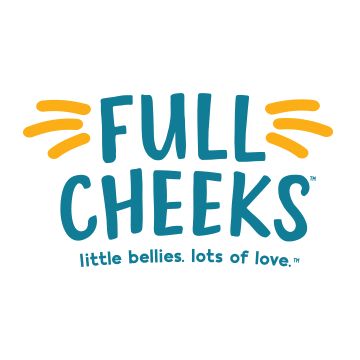 Teal letter with yellow whiskers around the word "Full"