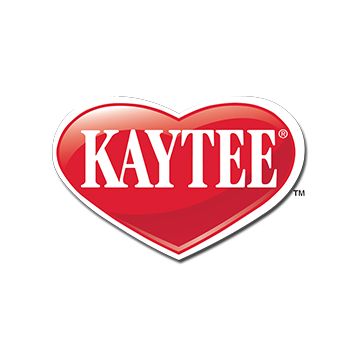 A red heart with white block letters