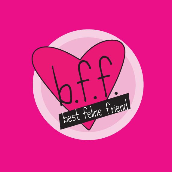 B.F.F. Best feline friend.
