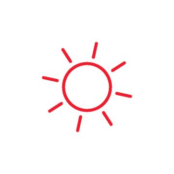 Sun icon