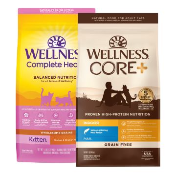 Wellness Dry Cat Food Bags