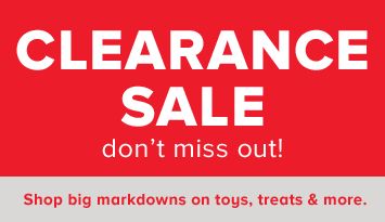 clearance dog toys