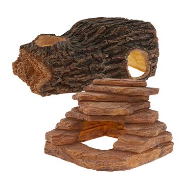 Decor rock and wood image