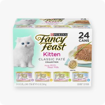 Fancy Feast kitten wet food variety pack