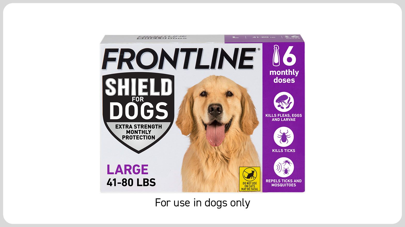 Frontline plus for dogs large dog best sale