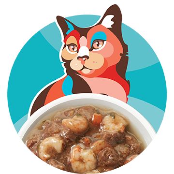 Wet Cat Food in Bowl
