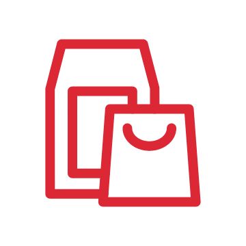 Shopping bag icon