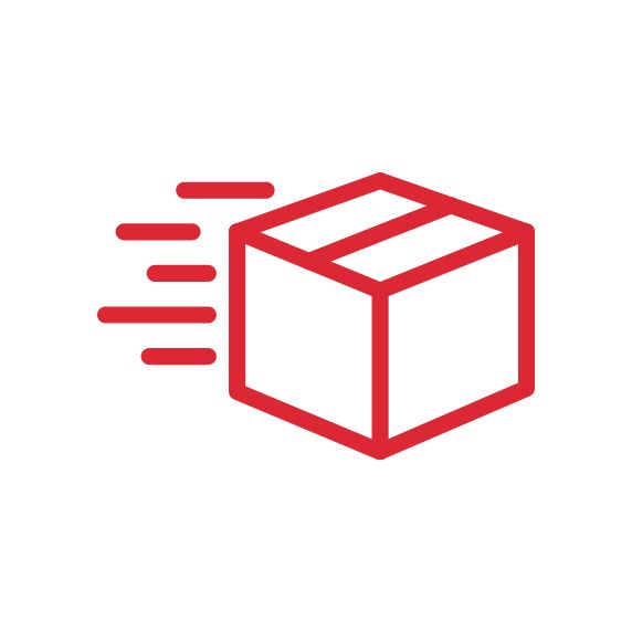 Shipping box icon