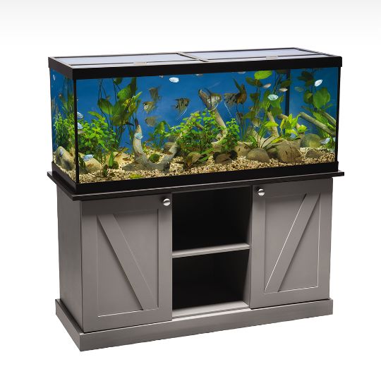 Aquarium stand ensemble