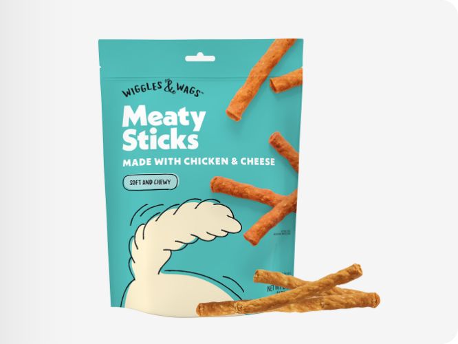 Package of dog treats