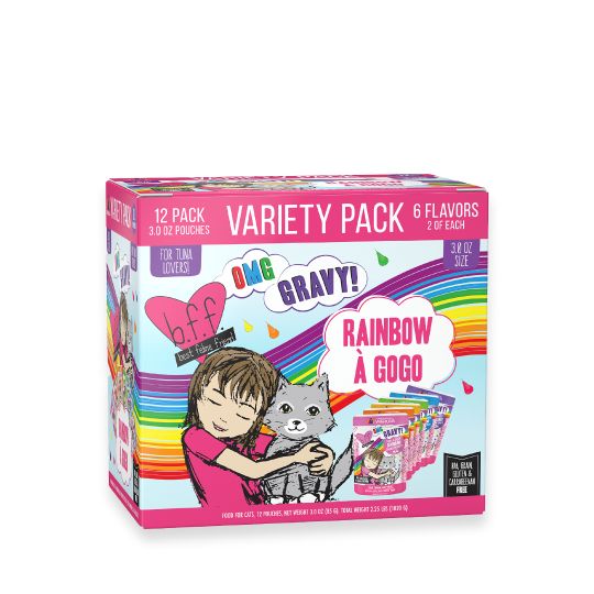 B.F.F. OMG Wet Cat Food Variety Pack