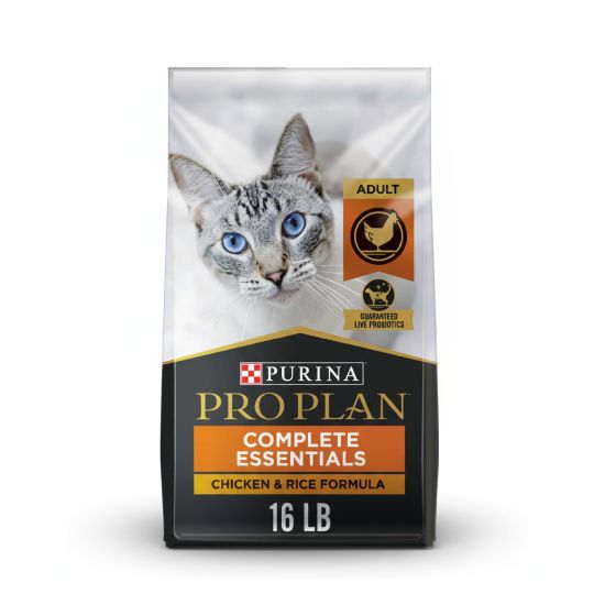 Bag of Purina Pro Plan cat food