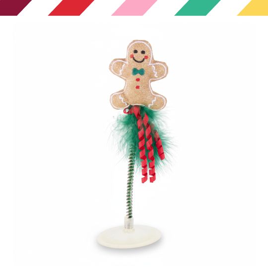 Merry & Bright Swatter Cat Toy with Catnip