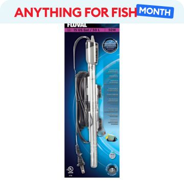 Anything for Fish Month message & Fluval M-Series Submersible Heater