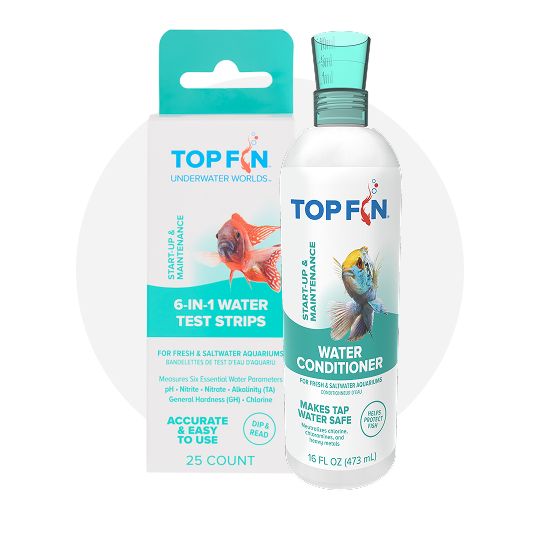 Top Fin pre-conditioner aquarium water