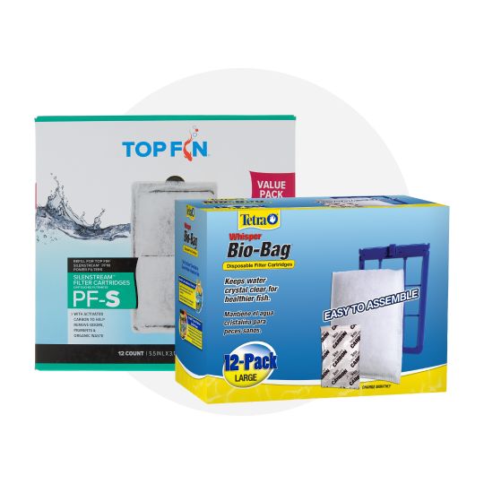 Top Fin & Tetra filter cartridges