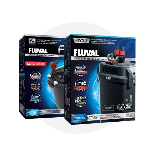 Two Fluval filters