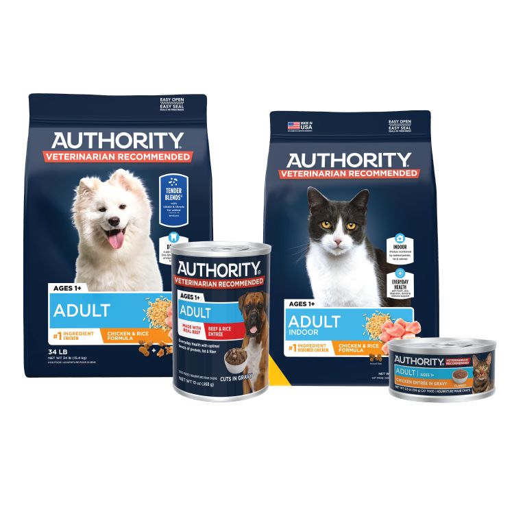 Authority adult dog & cat food